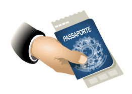Ilustração passaporte